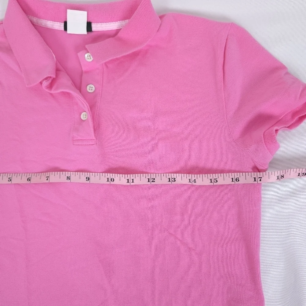 J. Crew Vintage Y2K 05 Pink Polo Baby Tee